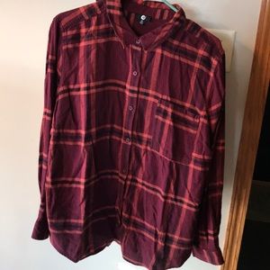 Flannel size 2x